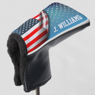 Stars and Stripes Golf Head Cover