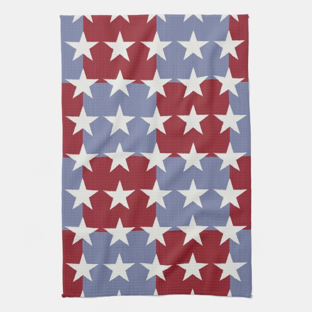 Stars and Stripes Kitchen Towel (Vertical)