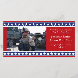 Stars And Stripes Military Announcement