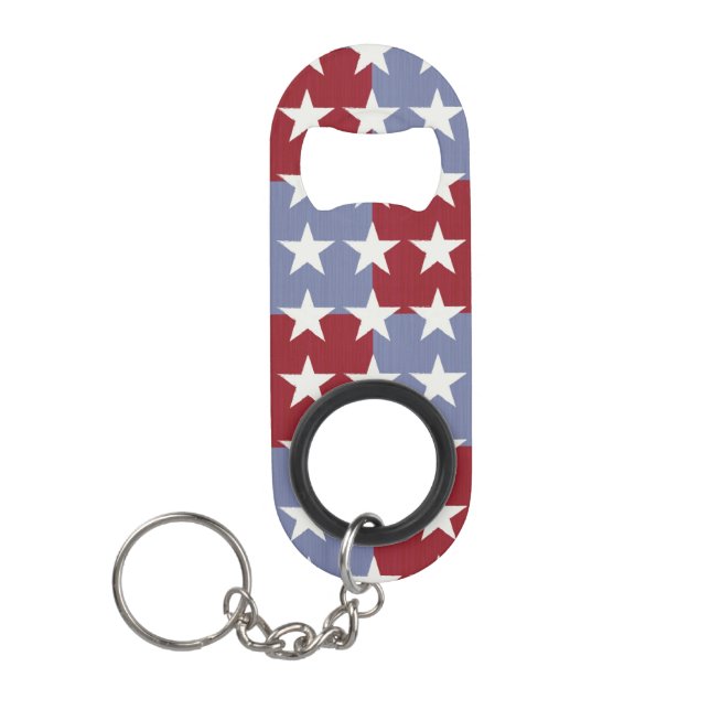 Stars and Stripes Mini Bottle Opener (Front)