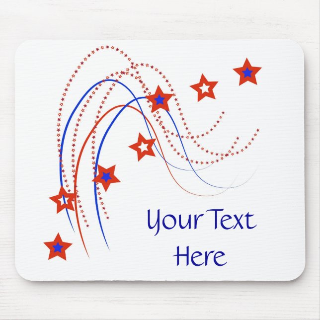 Stars And Stripes Mousepad (Front)