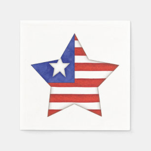 Stars and Stripes Napkin