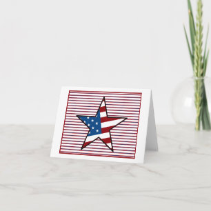 STARS AND STRIPES NOTE CARDS