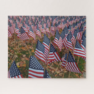 Stars and Stripes our Veterans Jigsaw Puzzle