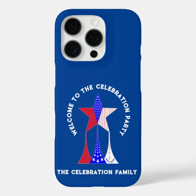 Stars and Stripes Patriot Case-Mate iPhone Case (Back)