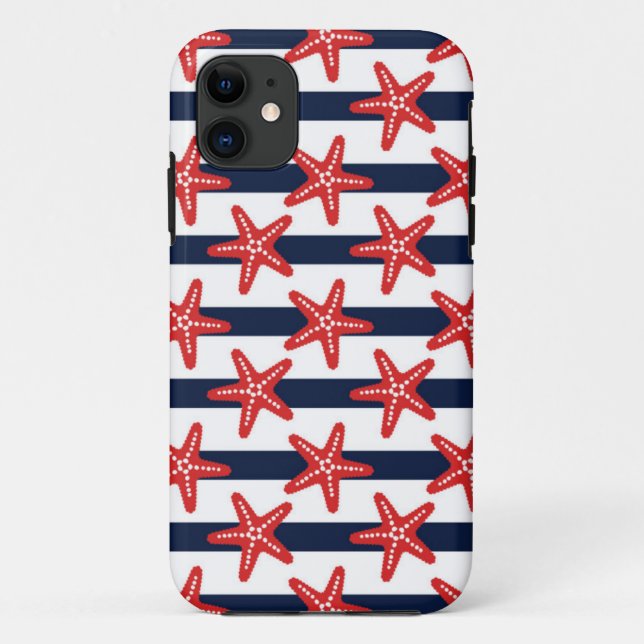 Stars And Stripes Pattern Case-Mate iPhone Case (Back)