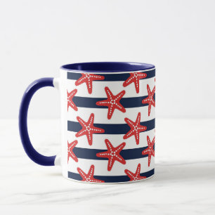 Stars And Stripes Pattern Mug
