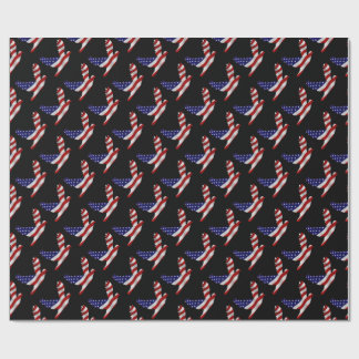 Stars And Stripes Peace Dove Wrapping Paper