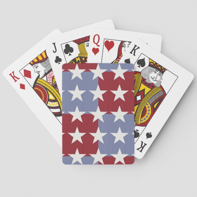 Stars and Stripes Playing Cards (Back)