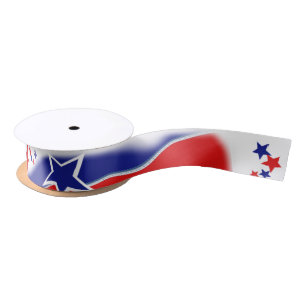 Stars and Stripes Satin Ribbon