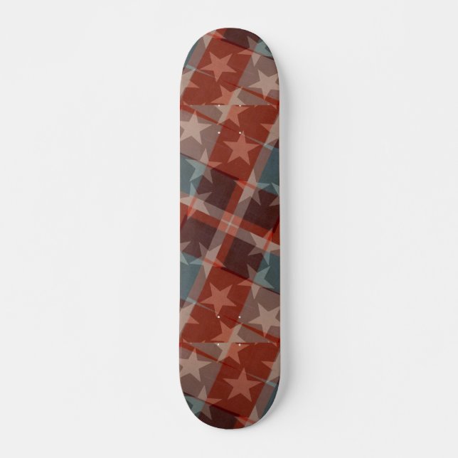 Stars and Stripes Skateboard (Front)