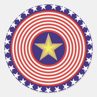 Stars and Stripes Sticker