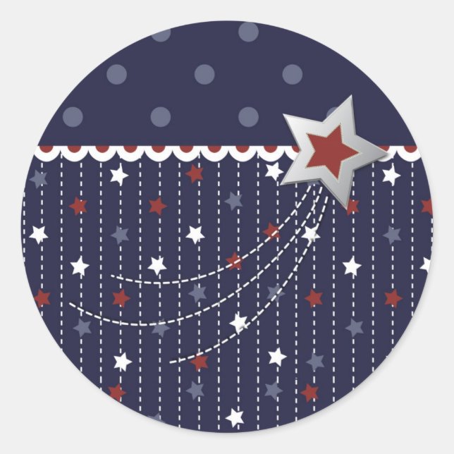 Stars and Stripes Sticker (Front)