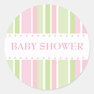 Stars and Stripes Sticker (pink-green)