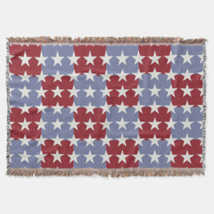 Stars and Stripes Throw Blanket