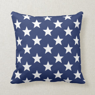 Stars and Stripes Throw Pillow