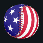 Stars And Stripes US Flag Design Baseball<br><div class="desc">A Stars And Stripes US Flag Design adapted with this particular product in mind. A custom made baseball, a one of a kind, a great gift idea. Here's a selection of fine custom US flag style embroidery gifts as unique as you are. Use the "Ask this Designer" link to contact...</div>