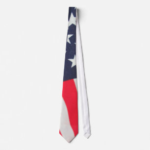 Stars and Stripes USA Flag Tie
