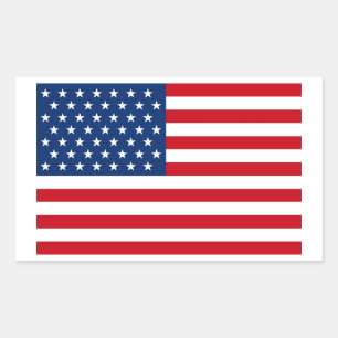 Stars and Stripes USA Sticker