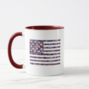 Stars and Strips Coloured Mug