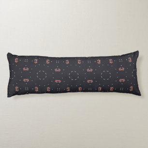 Stars And Unique Spaceship Pattern Body Pillow