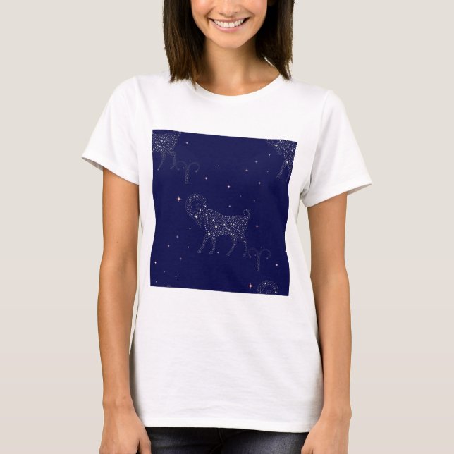 stars aries T-Shirt (Front)