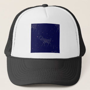 stars aries trucker hat