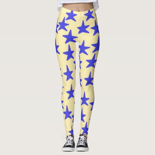stars art leggings (Front)