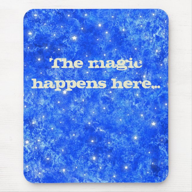 Stars at Night Mouse Pad (Front)