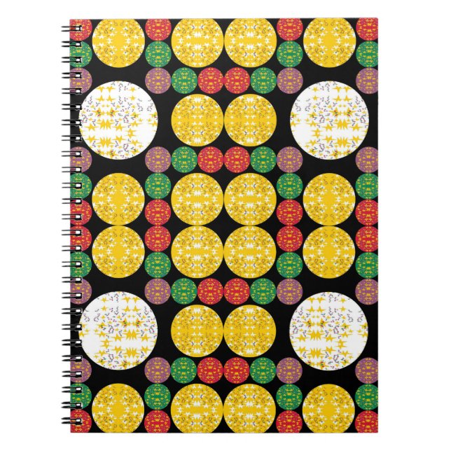Stars Circles Notebook (Front)