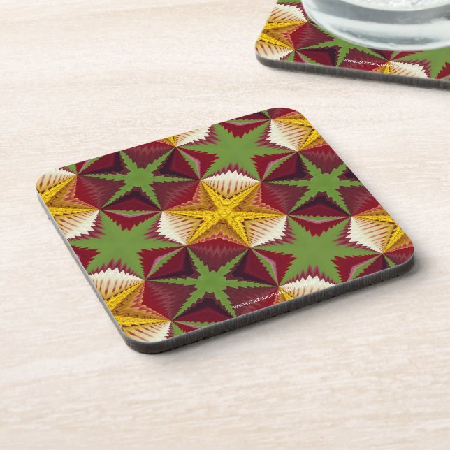 Stars Cork Coaster (Left Side)