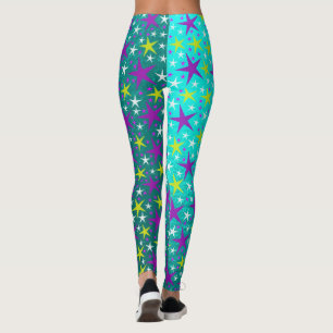 stars Elegant modern retro leggings