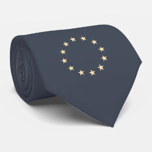 Stars – Europe – Europa – EU-flag – Schlips navy Tie