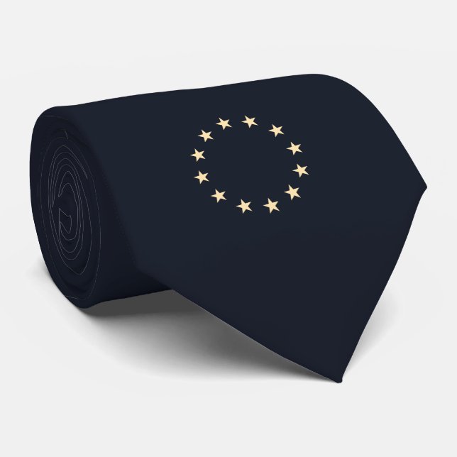 Stars - Europe - Europe - EU flag - tie (Rolled)