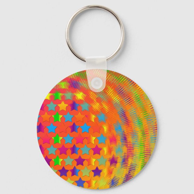 Stars Exploded KEYCHAIN (Front)