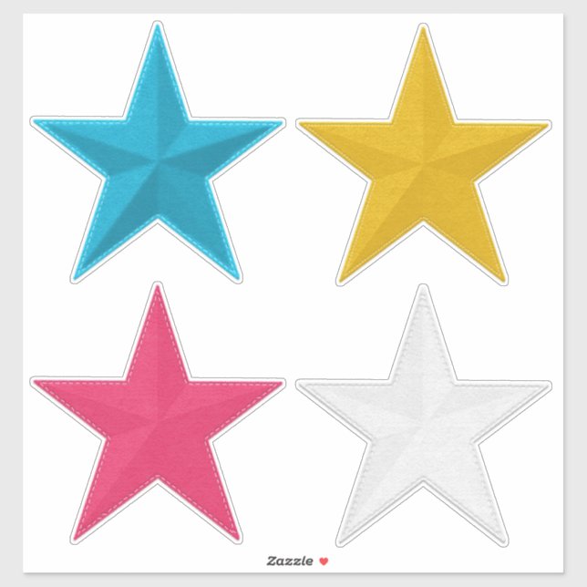 Stars | Felt Look | Holiday or Everyday (Sheet)