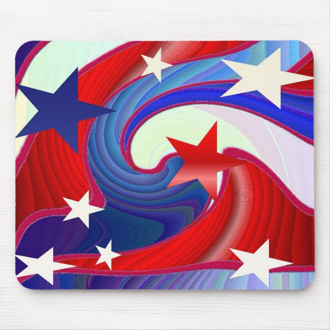 Stars Forever Mouse Pad (Front)
