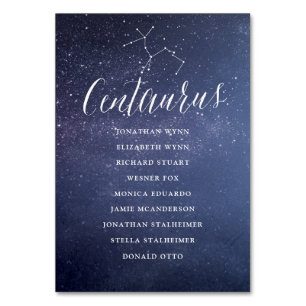 Stars Galaxy Mariage Siège Carte Carte Centaurus