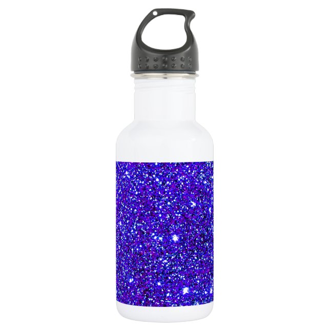 Stars Glitter Sparkle Universe Infinite Sparkly 532 Ml Water Bottle (Front)