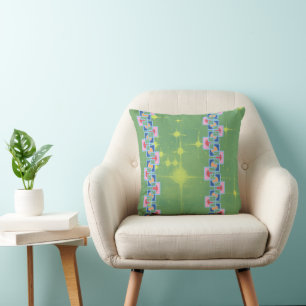 Stars Green Cushion