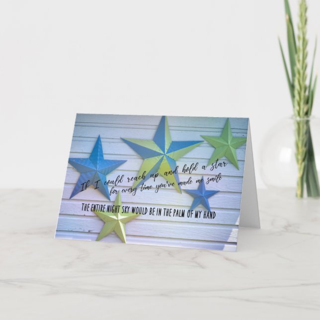 STARS Greeting Card (Front)