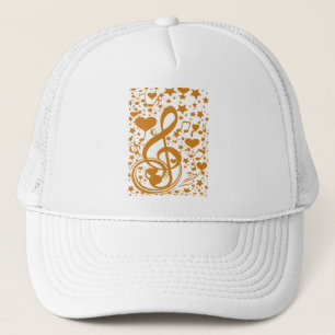 Stars,Hears and The Music Notes,Gold_ Trucker Hat