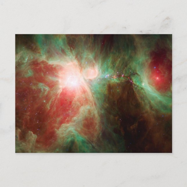 Stars in Orion Nebula Space Postcard (Front)