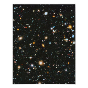 Stars in Space - Hubble Ultra Deep Field Photo Print