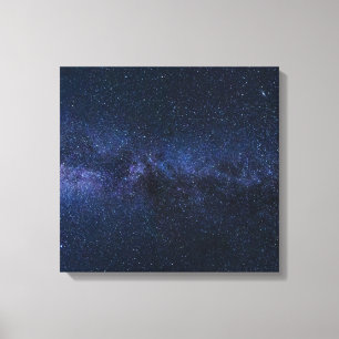 Stars in the Milky Way Canvas Print