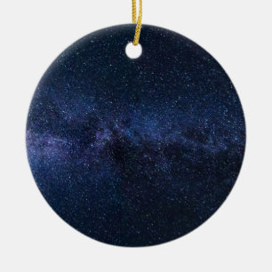Stars in the Milky Way Ceramic Ornament