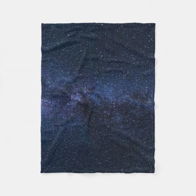 Stars in the Milky Way Fleece Blanket (Front)