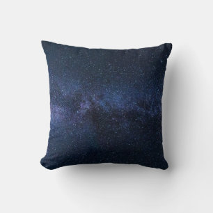 Stars in the Milky Way Throw Pillow