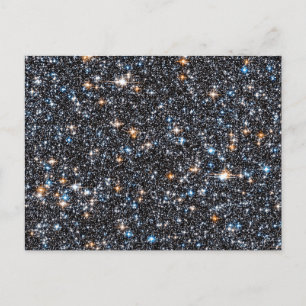 Stars In The Milky Way's Galactic Bulge. Postcard