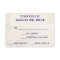 Stars in the Night Sky RSVP Wedding Response Card